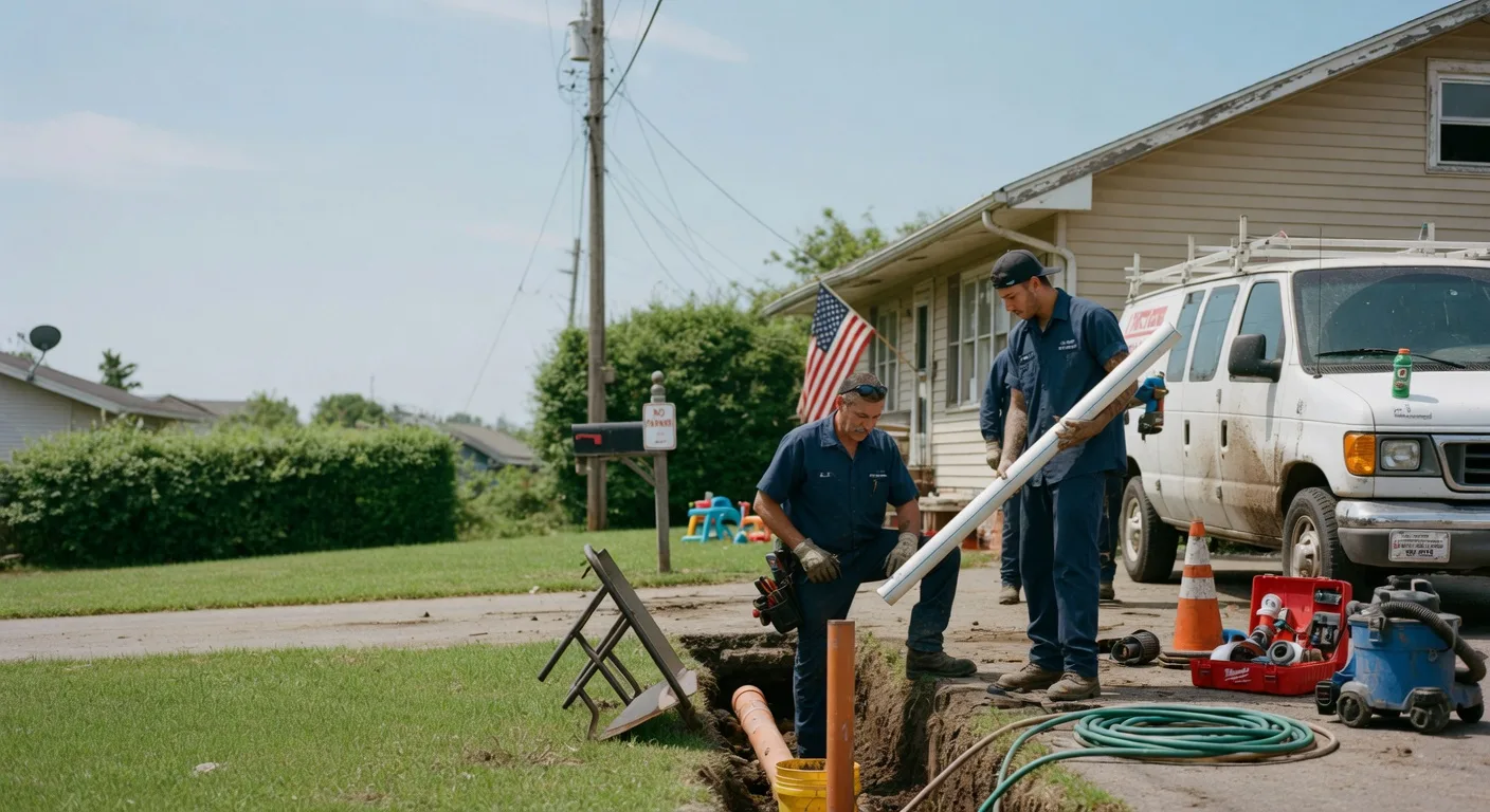 Drain Cleaning in Newcastle, TX near me